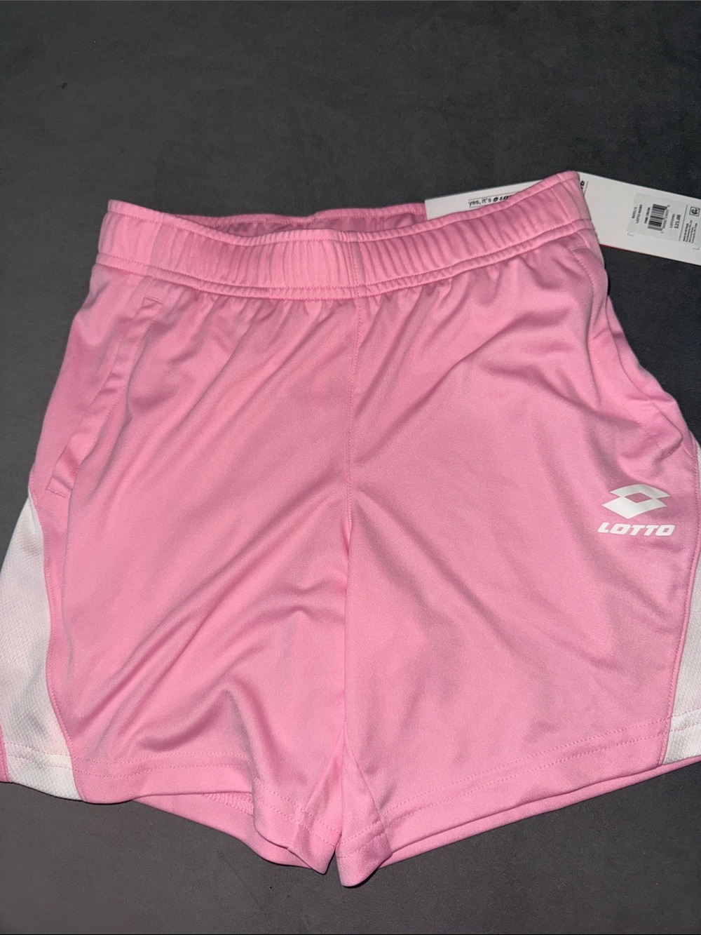 LOTTO Pink Kids Athletic Shorts NEW Small or Large Boys Shorts